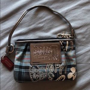 Coach Poppy Wristlet